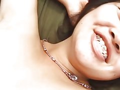 Melys ferch asiaidd pussy blewog fucked yn